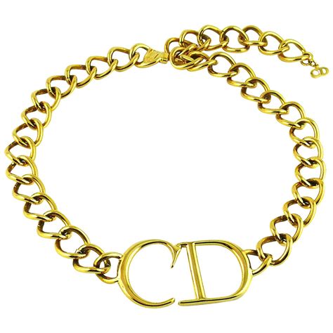 collar christian dior cd|cd christian dior necklace.